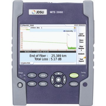 VIAVI JD-EM2000HVT - базовая платформа оптического рефлектометра MTS-2000 с сенсорным экраном высокого разрешения