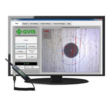 Greenlee GVIS 400-HDP - USB микроскоп с ПО для анализа качества коннектора