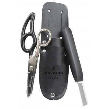 Paladin Tools PT-K01A - набор из ножа и ножниц в чехле