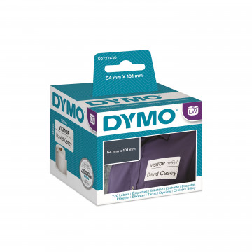 DYMO S0722430/99014 - этикетки адресные бумажные, 101х54 мм, 1x220 шт/рул