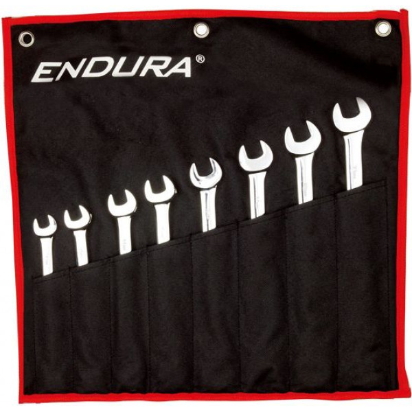Endura E1516 - набор комбинированных гаечных ключей, 8 шт (Cr-V; 6 - 24 мм)