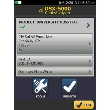 Скриншот с DSX-5000
